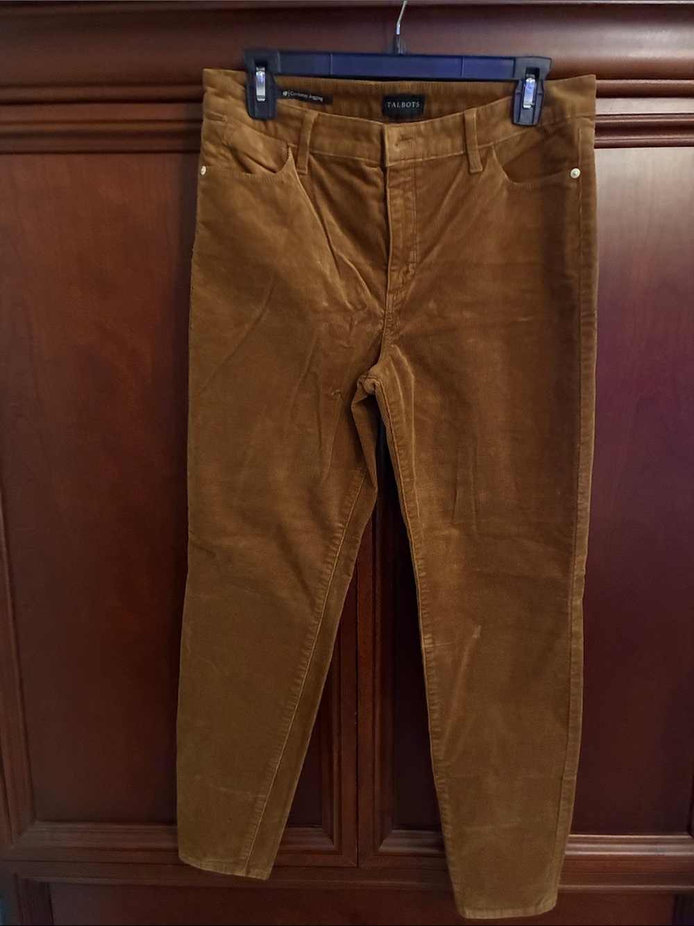 Talbots women’s caramel Corduroy jegging - Slim Fit
